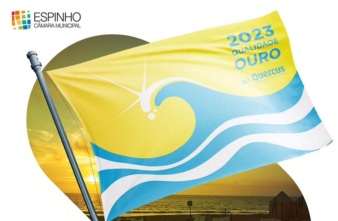 3 praias do concelho de Espinho distinguidas com bandeira “Qualidade de Ouro”