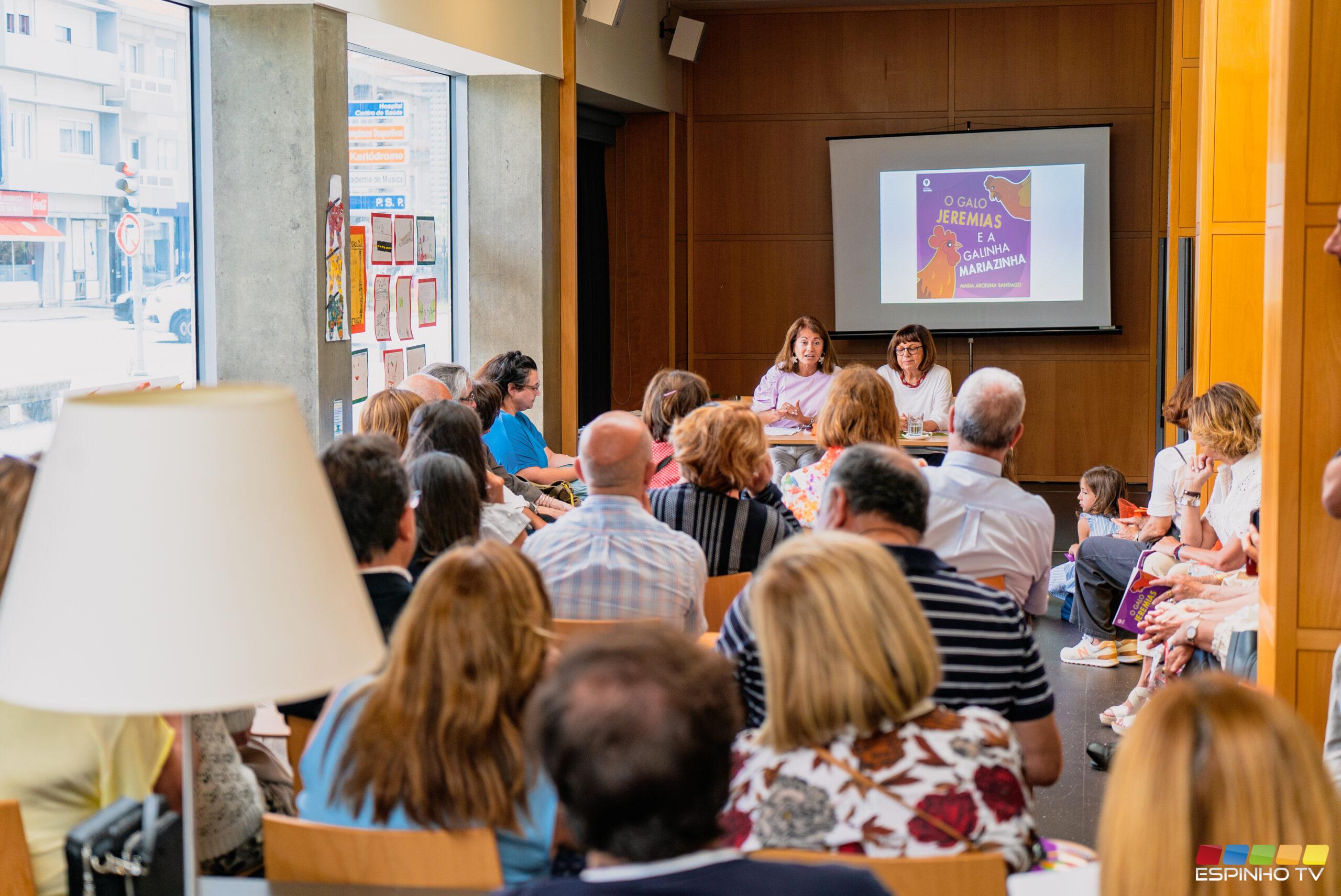 Lançamento de livro infantil de Arcelina Santiago