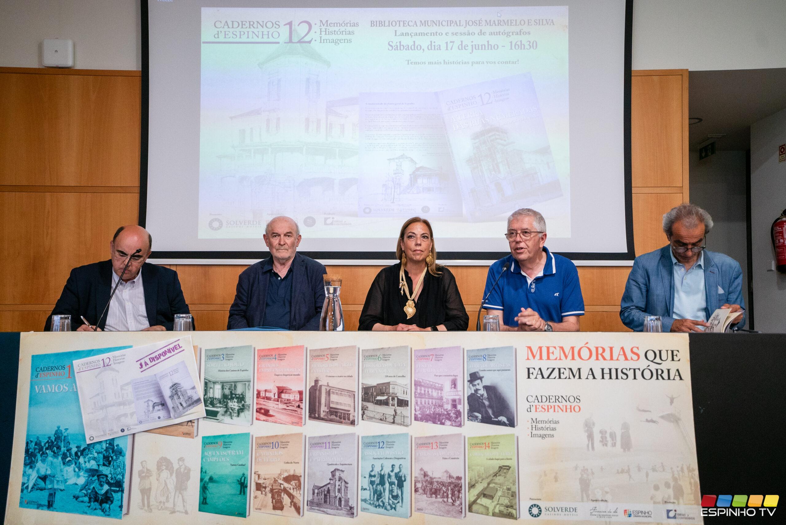Lançado 12º volume dos Cadernos D’Espinho – “A Terra das Ruas Numeradas”