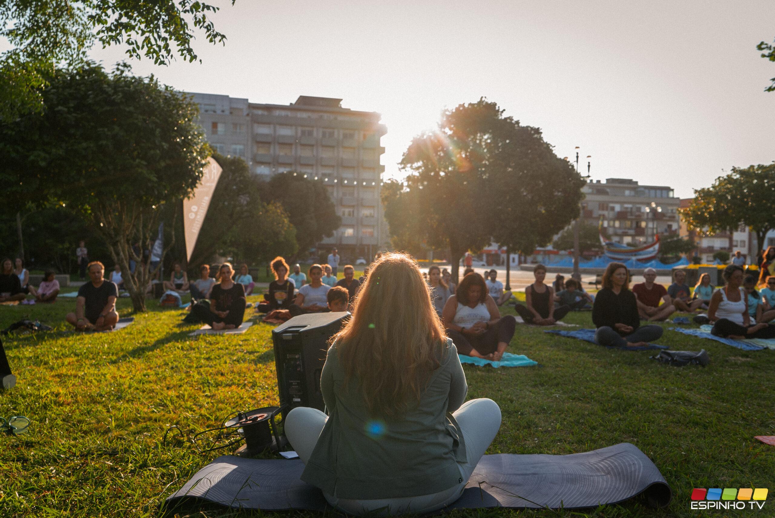 Espinho celebrou o Dia Internacional do Yoga com aulas ao ar livre
