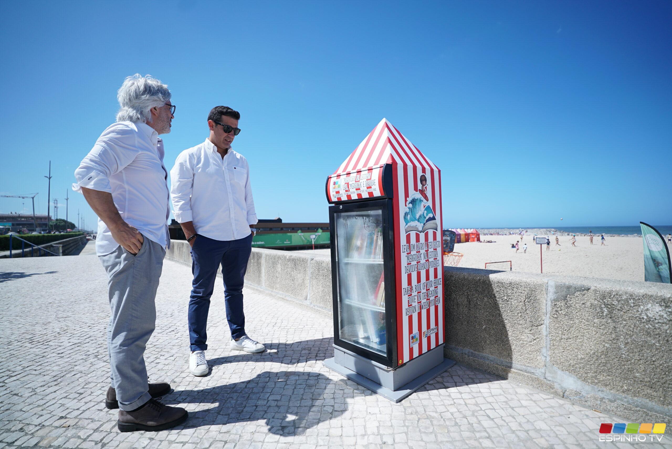 Mini Bibliotecas de Verão voltam às praias de Espinho