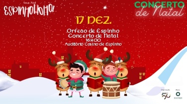 17 DEZ | 16:00 | CONCERTO DE NATAL: ORFEÃO DE ESPINHO