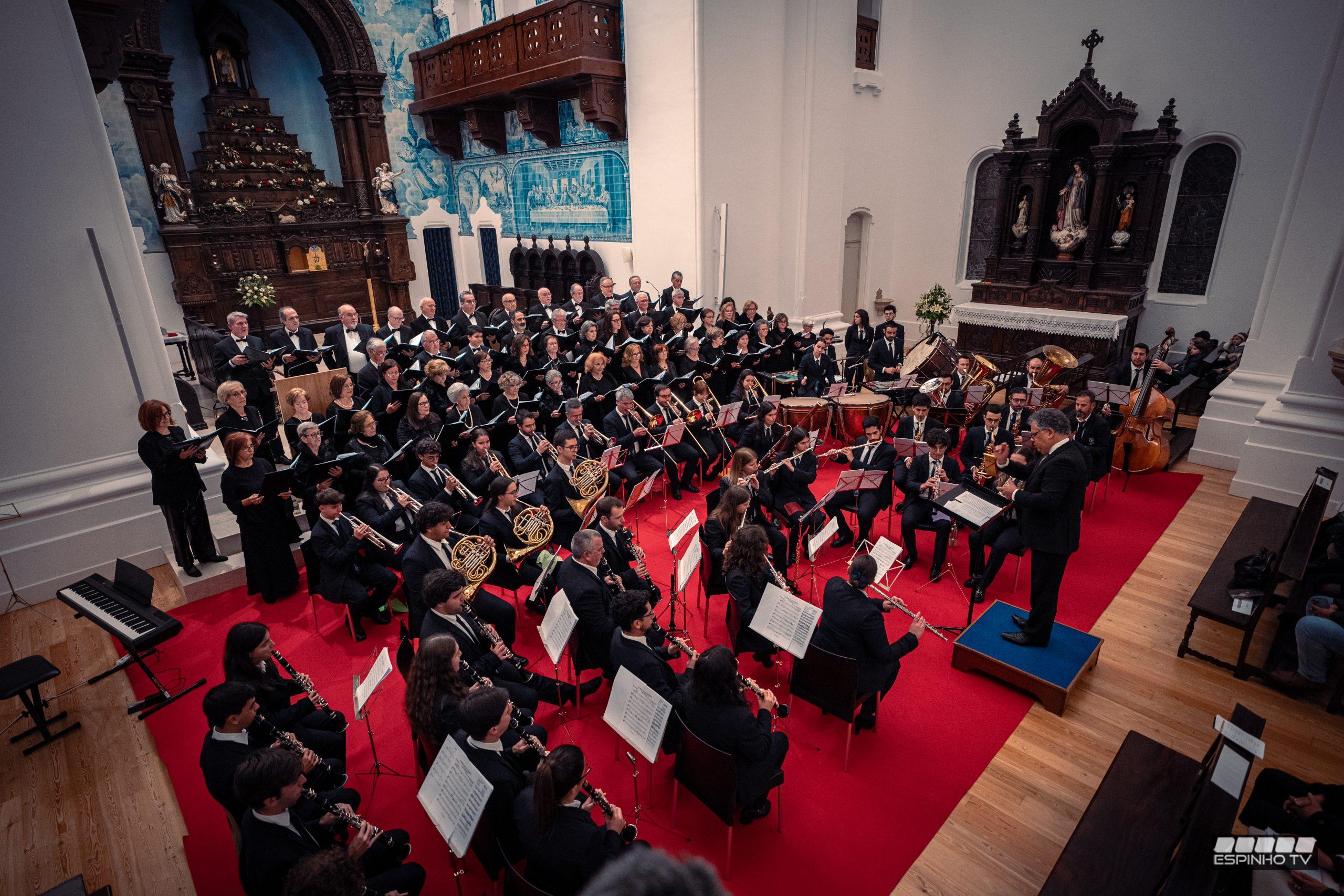 Concerto de Ano Novo enche Igreja Matriz de Espinho