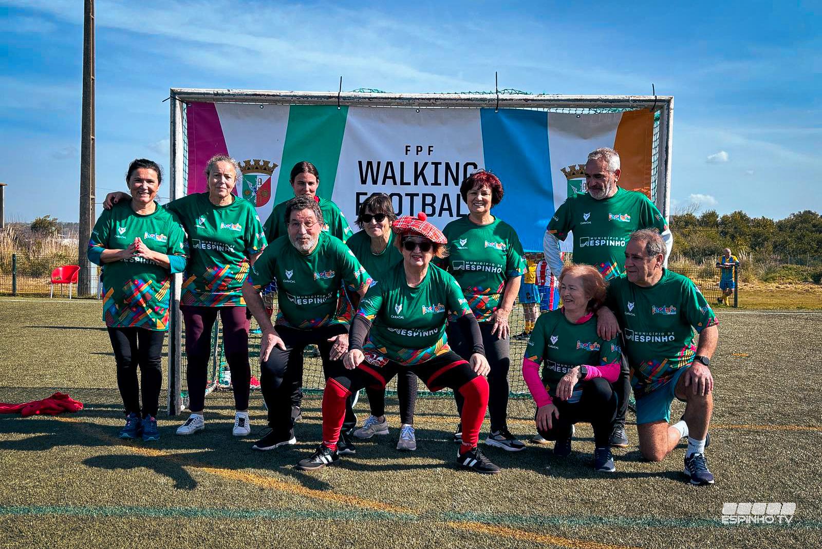 Participação no IV Encontro Distrital de Walking Football em Esmoriz