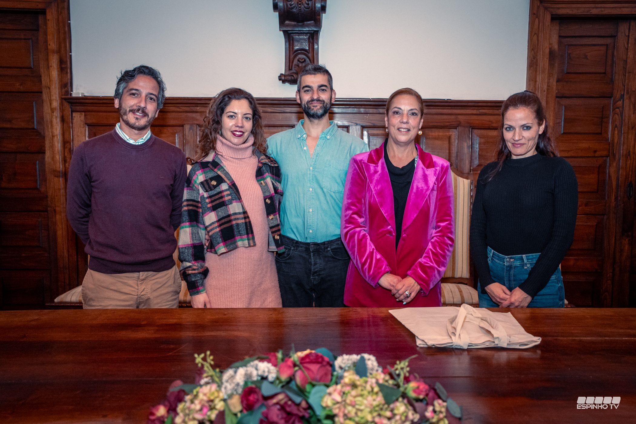 Campeões Nacionais de Dança Desportiva recebidos nos Paços do Concelho