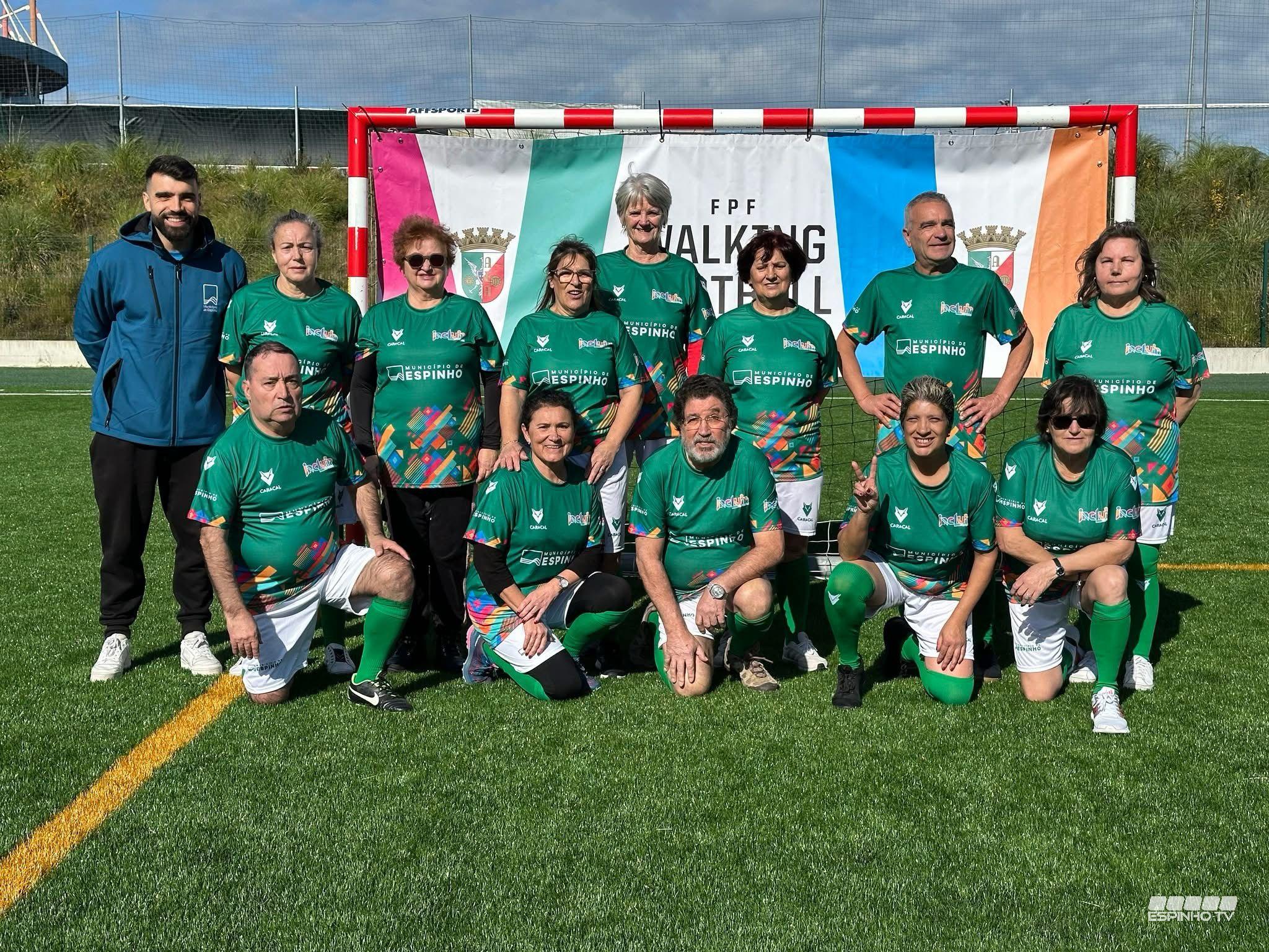 Walking Football: Espinho marcou presença na Aldeia do Futebol!