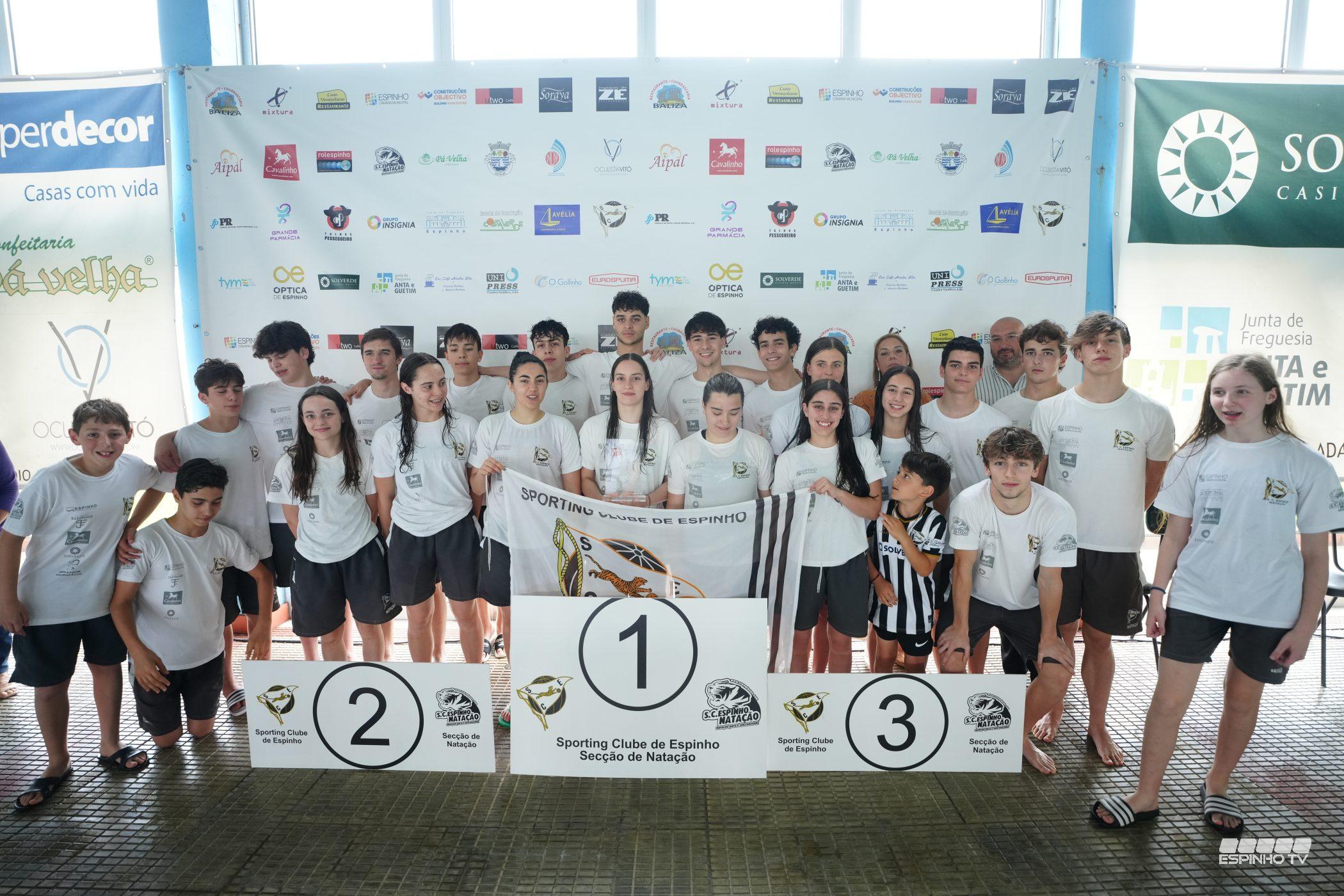 Natação: SCE alcança 1º lugar no XVIII Torneio Vila D’Anta | XII Memorial Napoleão Guerra