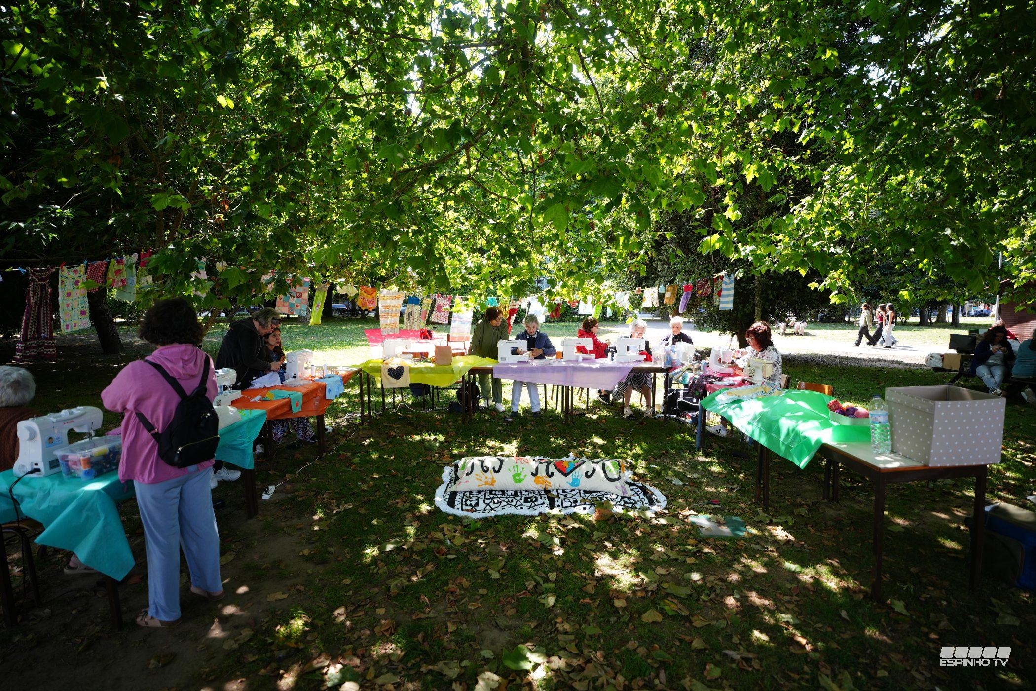 Voluntárias da MyMoyo costuram solidariedade no Parque João de Deus