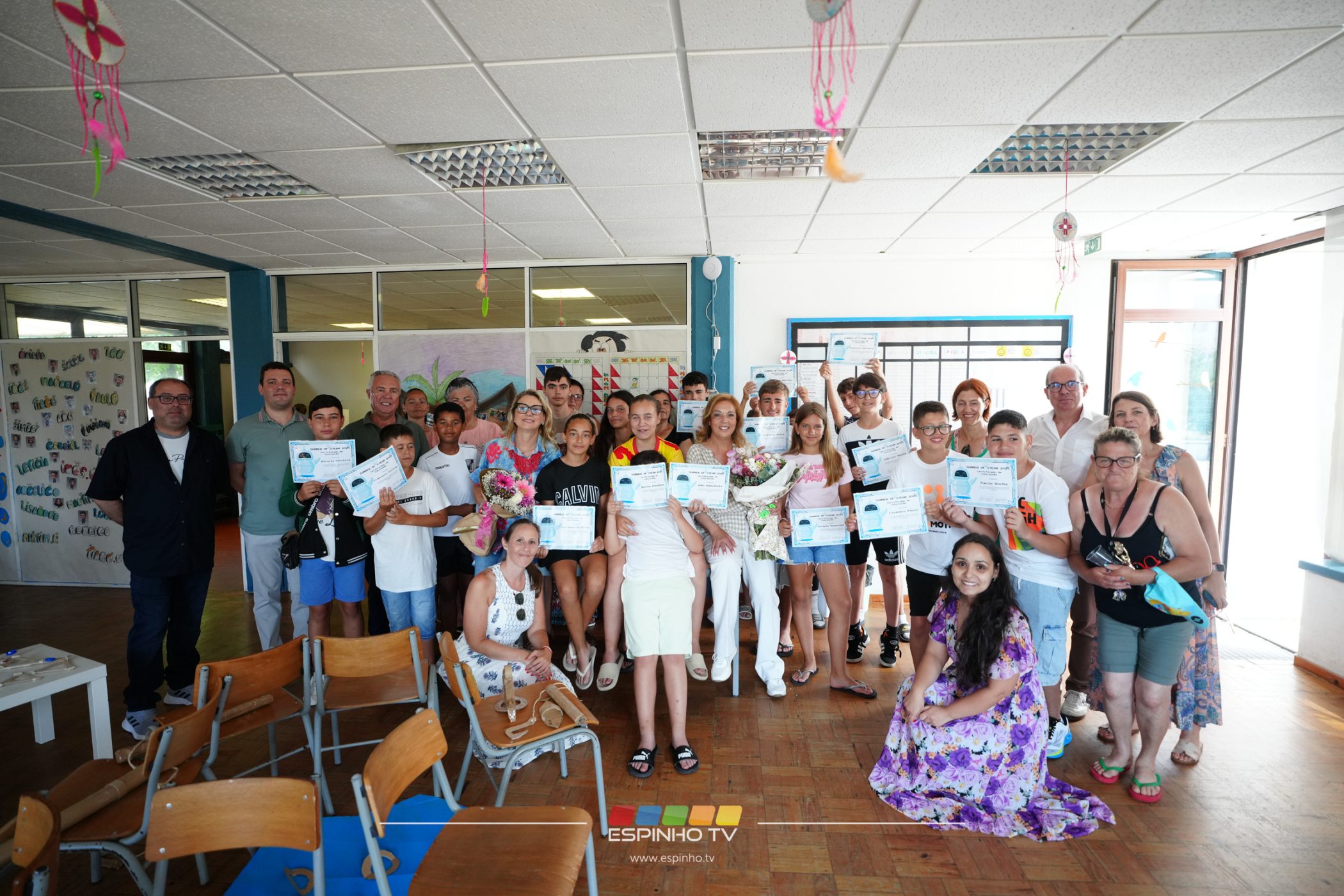 Jovens da ADCE apresentaram trabalhos finais do programa “Summer of STEAM”