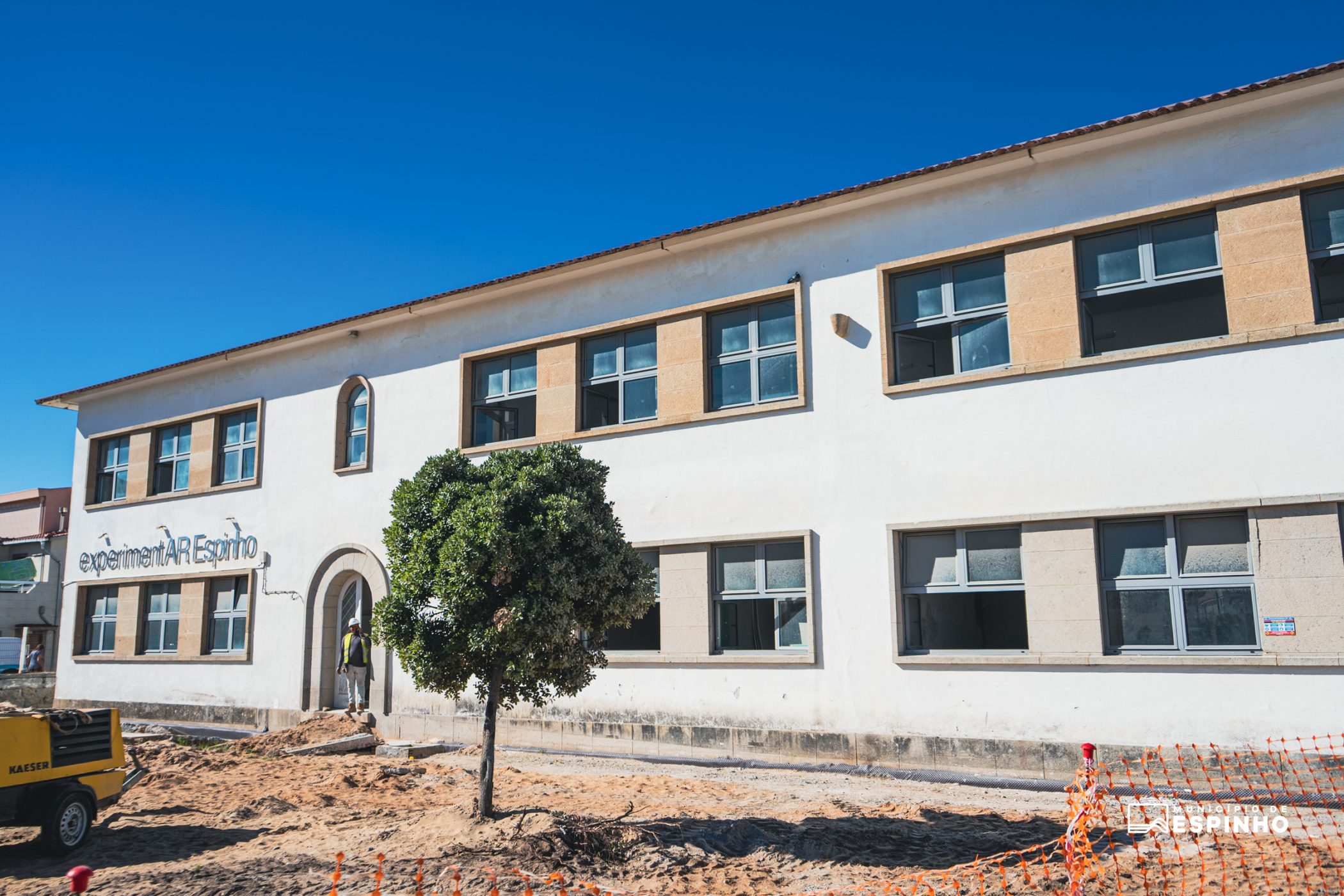 Visita institucional ao futuro Centro Integrado de Saúde da Marinha