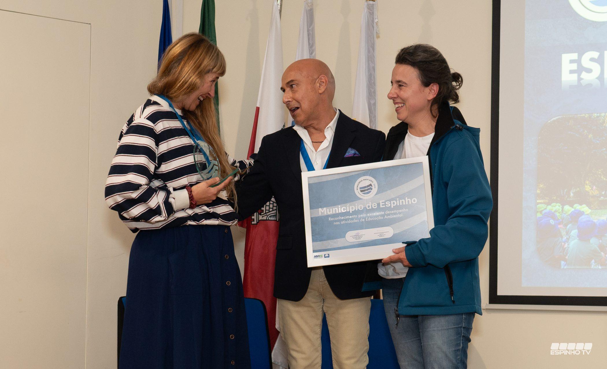 Espinho distinguido como “Município Mais Azul 2025” da Região Norte