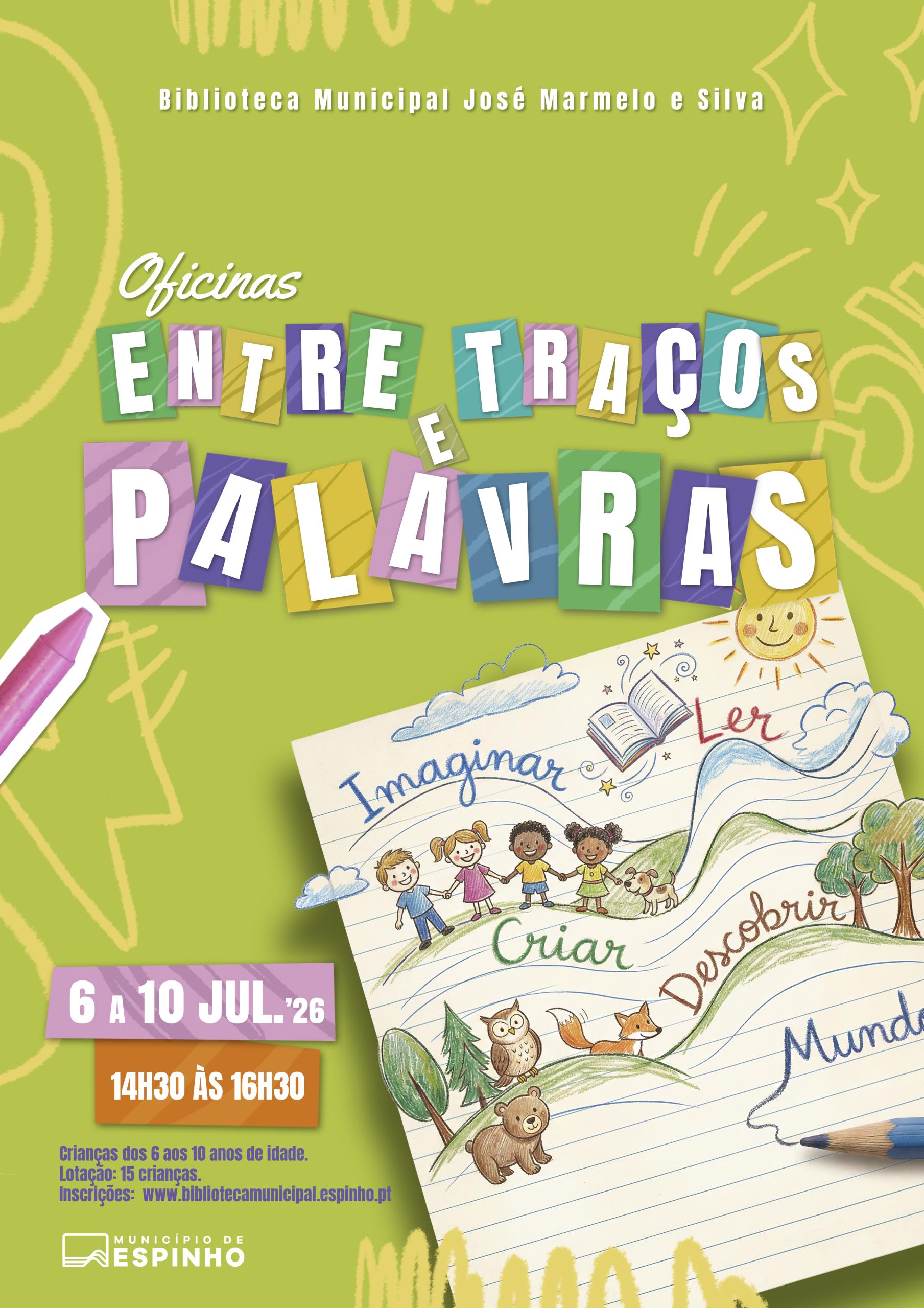 Oficinas: entre traços e palavras