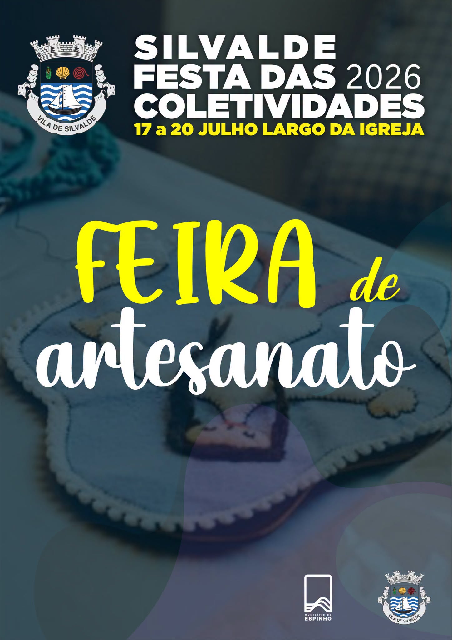 Feira de Artesanato na Festa das Coletividades – Silvalde 2026!