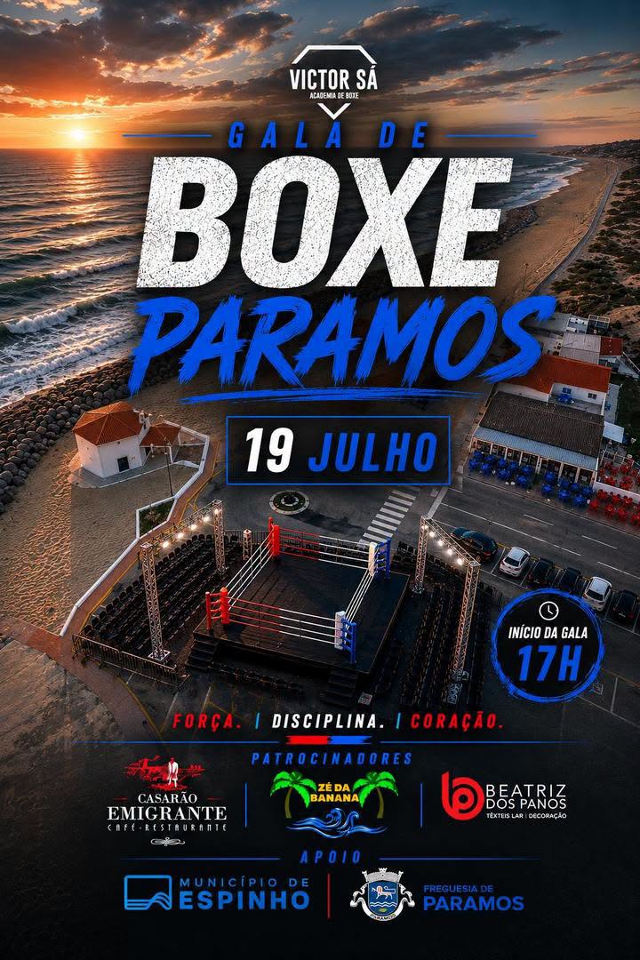 Gala de Boxe em Paramos 2026