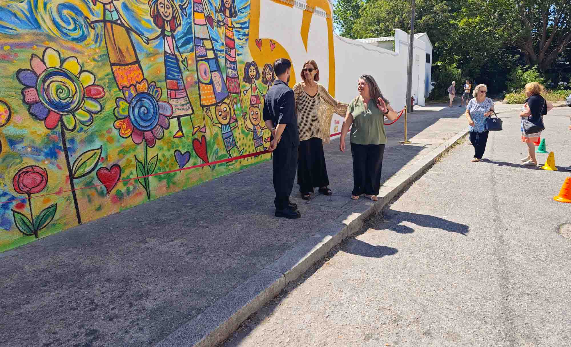 Inaugurado mural comemorarivo dos 50 anos da CerciEspinho