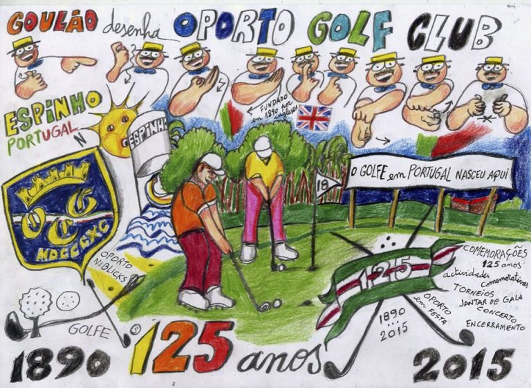 GOULÃO desenha OPORTO GOLF CLUB 125 ANOS-ESPINHO