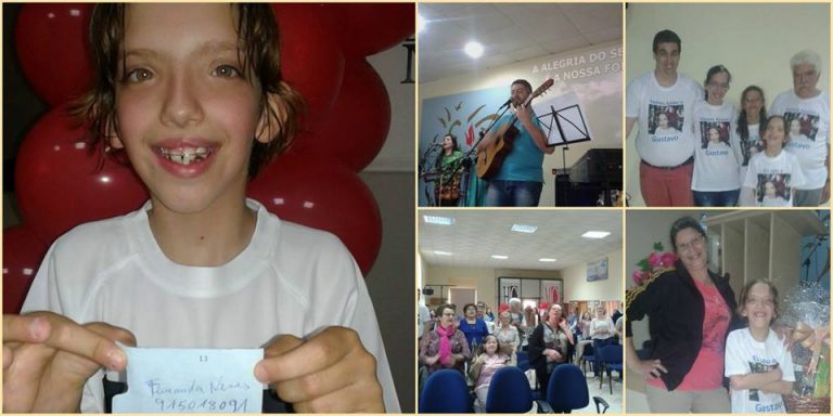 Festa de angariação de fundos para o Gustavo