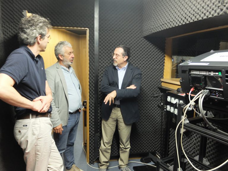 Italianos visitam Planetário de Espinho Italianos visitam Planetário de Espinho