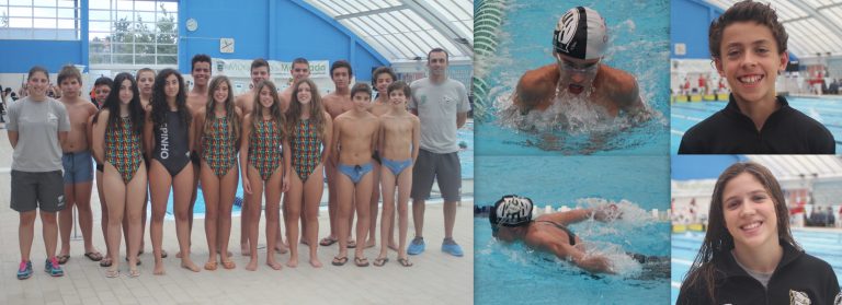 Natação tigre no Torneio Regional de Abertura