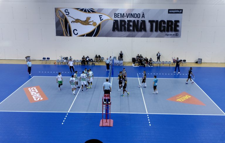 Jogo Voleibol- SC Espinho 3-0 SC Caldas