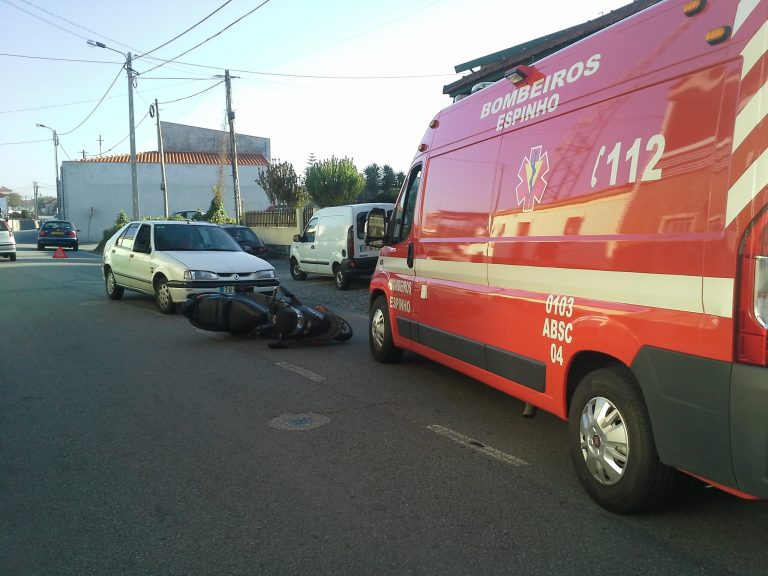Acidente na Rua da Guimbra