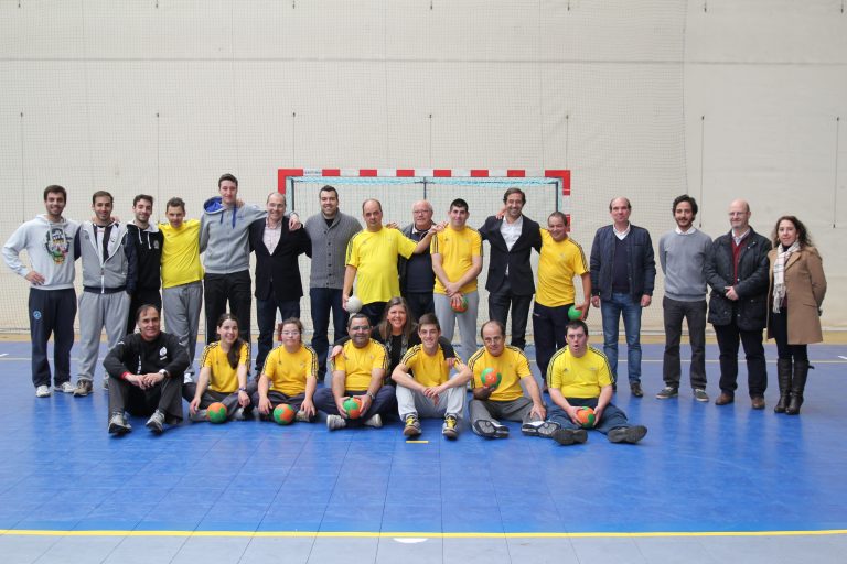Jogo amigável de andebol entre o SC Espinho e a CerciEspinho