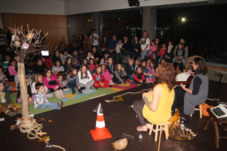 20 crianças adormeceram com as letras