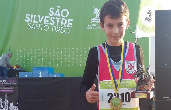 Atletismo: Jovem espinhense Rui Ferreira em 3º lugar