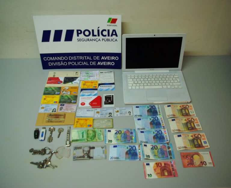 Homem detido por suspeita de crime de furto