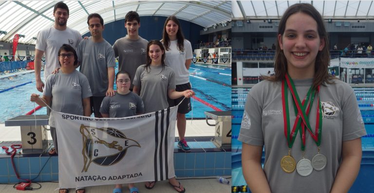 Natação Adaptada: Vera Cardoso Campeã Nacional nos 50m costas Natação Adaptada: Vera Cardoso Campeã Nacional nos 50m costas