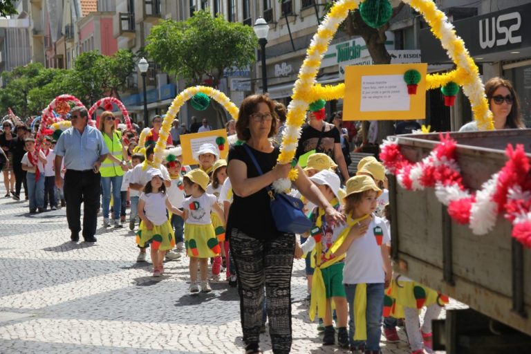 Marchas Populares pelos alunos da Escola Básica de Paramos