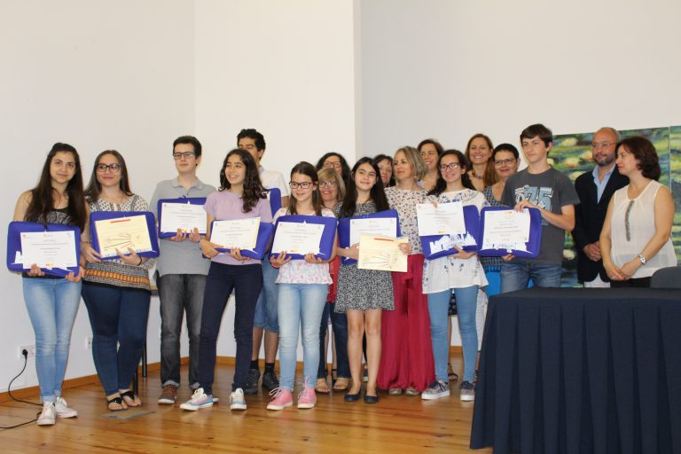 Entrega dos prémios da 4.ª Edição das Olimpíadas de Francês do Concelho de Espinho