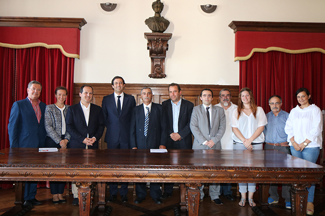 Câmara assina protocolo coma Banda de Música S. Tiago de Silvalde