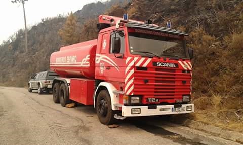 Bombeiros Espinho roubados enquanto combatiam incêndio