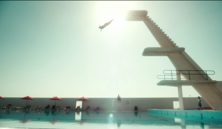 Spot Publicitário filmando na Piscina Solário Atlântico em Espinho Spot Publicitário filmando na Piscina Solário Atlântico em Espinho