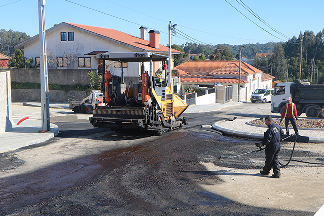 Requalificação da Rua Dr Dias Afonso quase concluída