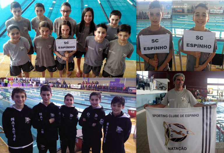 Natação: SC Espinho subiu ao pódio no Torneio do Rei em Guimarães