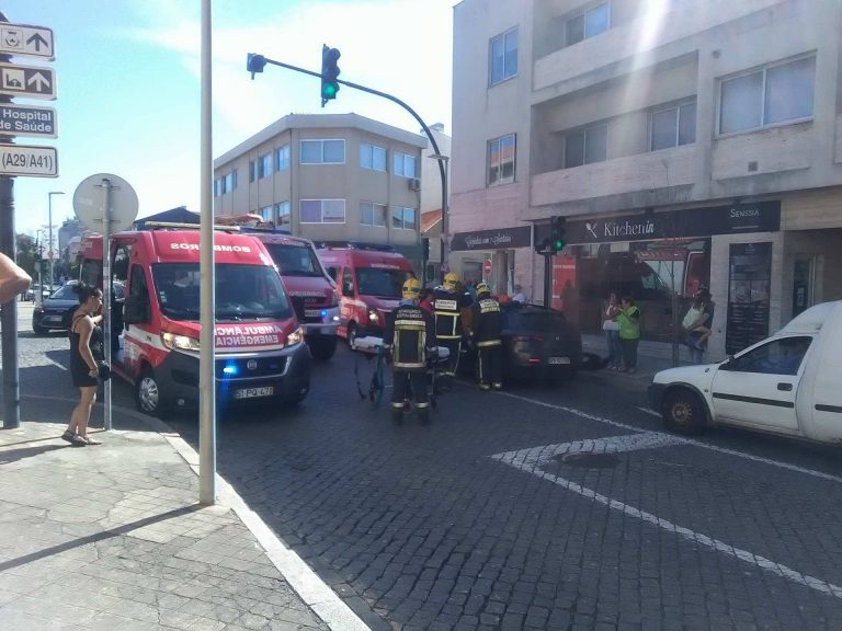 Acidente entre a rua 20 com a 62