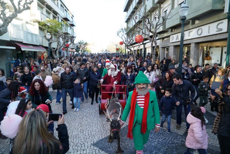 Pai Natal já chegou a Espinho