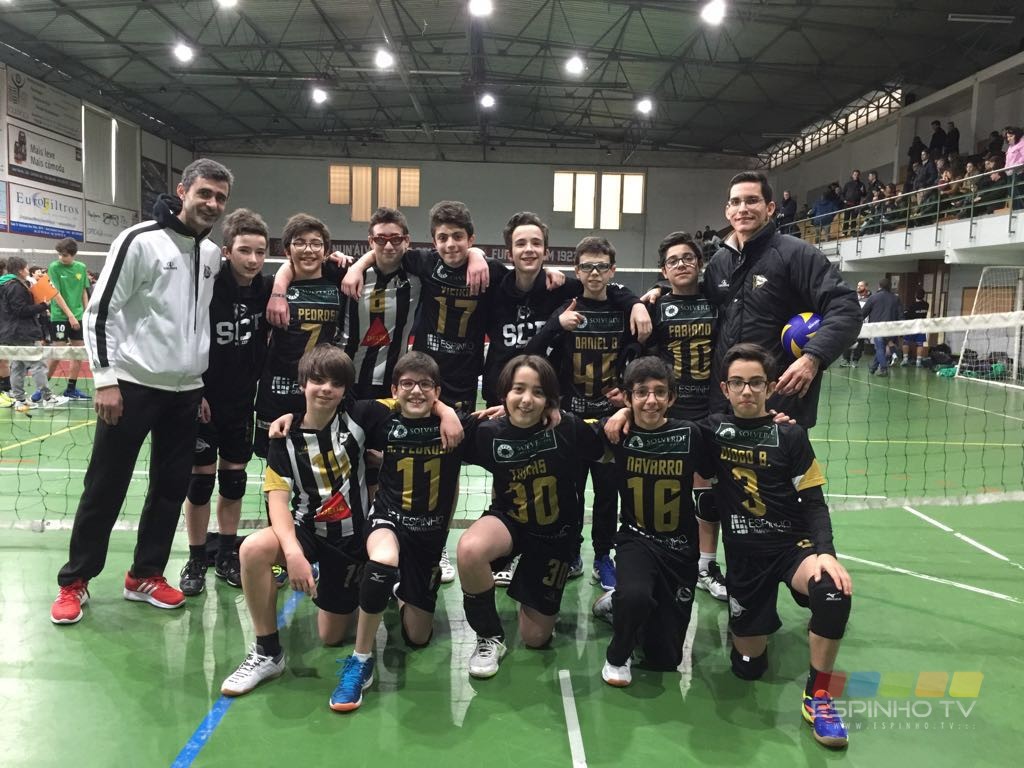 Voleibol: Formação Espinhense faz pleno de vitórias este fim de semana !