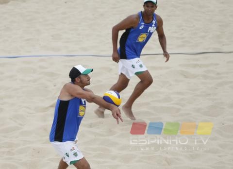 Voleibol de Praia: Roberto e Kibinho 17ºs Classificados