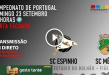 Transmissão em direto do jogo SC Espinho vs SC Mêda