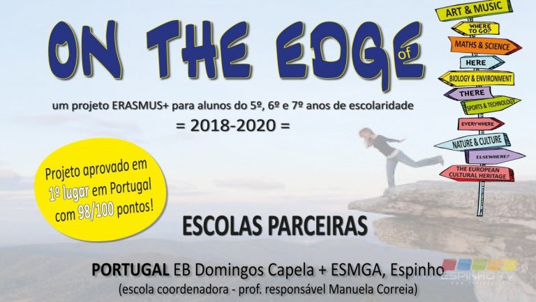 Agrupamento Gomes de Almeida abre ano escolar  com projeto Erasmus+ para alunos dos 10 aos 13 anos