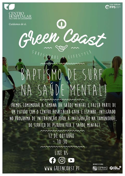 Batismo de surf na Saúde Mental