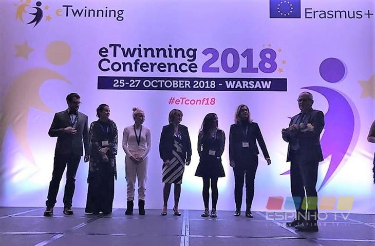 Projeto do AEMGA recebe prémio na Conferência Anual eTwinning em Varsóvia