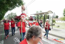 Procissão foi o ponto alto na Festa de Stº Estêvão e Nª Srª da Guia em Guetim