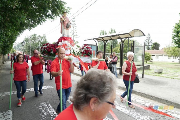 Procissão foi o ponto alto na Festa de Stº Estêvão e Nª Srª da Guia em Guetim