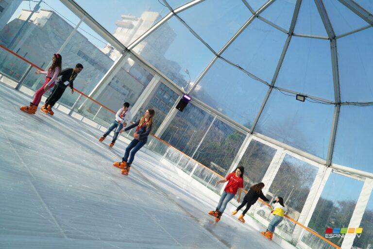 Inaugurada Pista de Gelo – Espinho Cidade Encantada