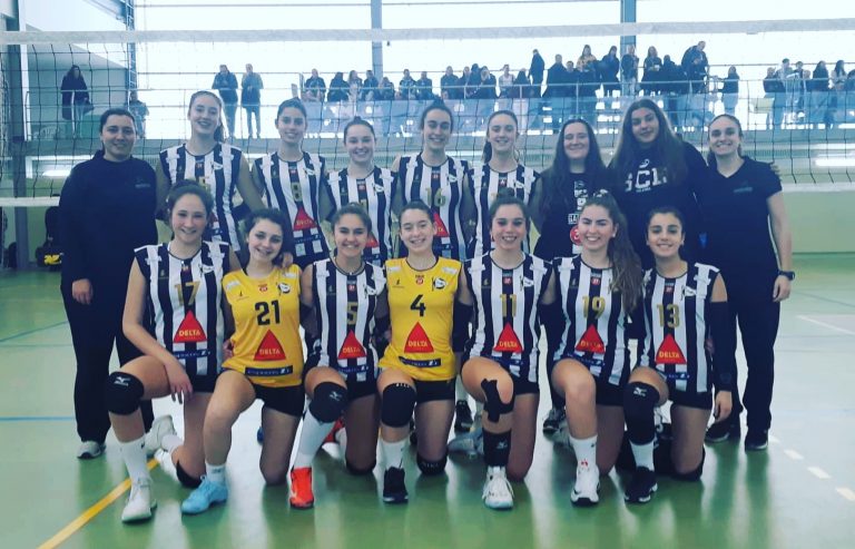 Voleibol SCE: Vice-Campeãs Regionais em Juvenis Femininas