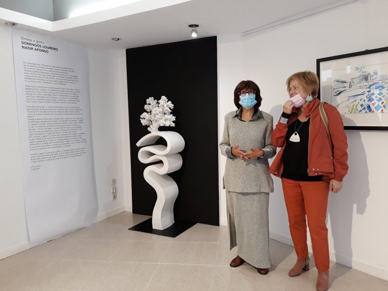 Inaugurada exposiçao “Síntese e Gesto – Domingos Loureiro e Nadir Afonso”